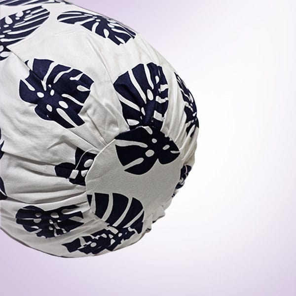 Midnight Monstera Bolster Cover