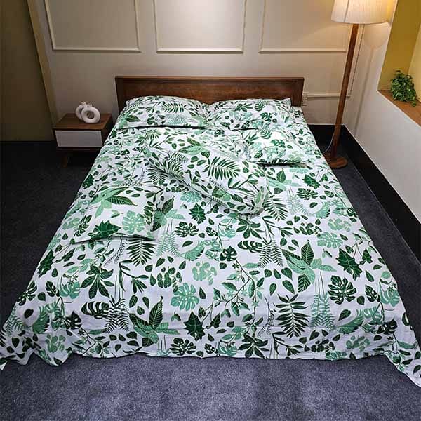 Green Jungle Bedsheet