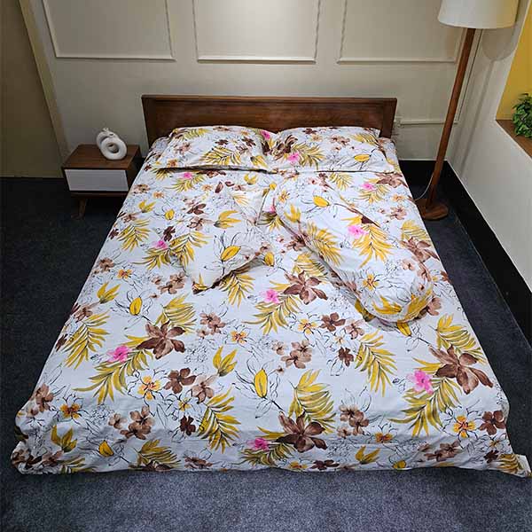 Sunset Flower Bedsheet