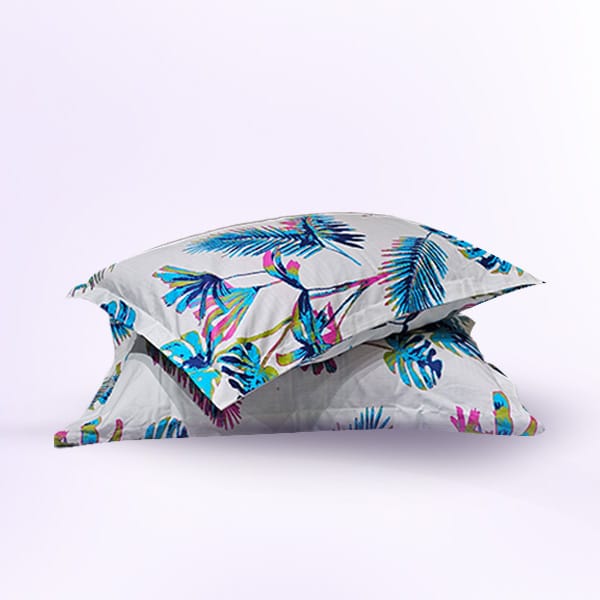 White Forest Pillow Cover