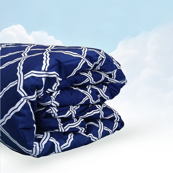 Navy Premium Vector comforter cove