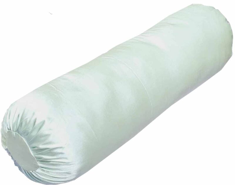 Pastel Green Satin Bolster Covers-30x40 inches