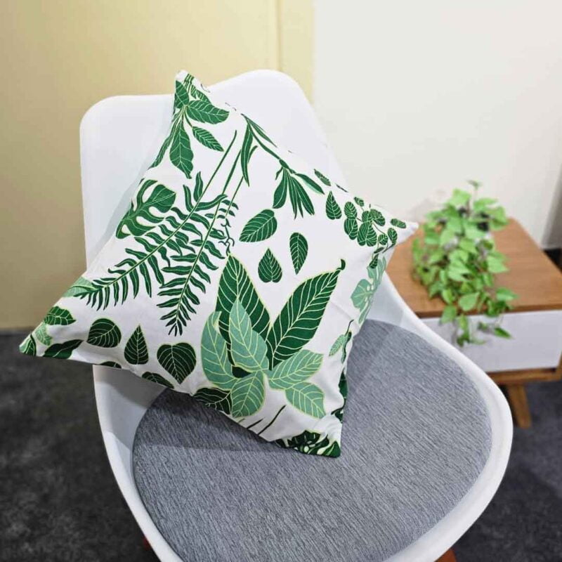 Green Jungle Cushion Cover -16x16